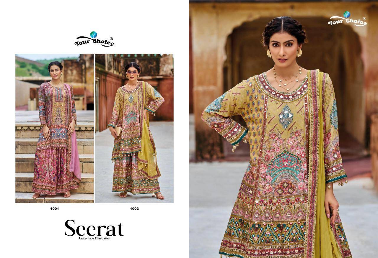 Your choice seerat salwar suits wholesale market